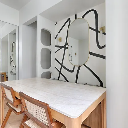 De Charme 1br Condorcet Saint-georges Lägenhet *