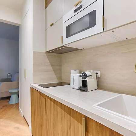 De Charme 1br Condorcet Saint-georges Lägenhet *