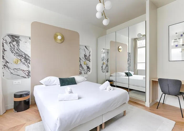 De Charme 1br Condorcet Saint-georges Lejlighed Paris
